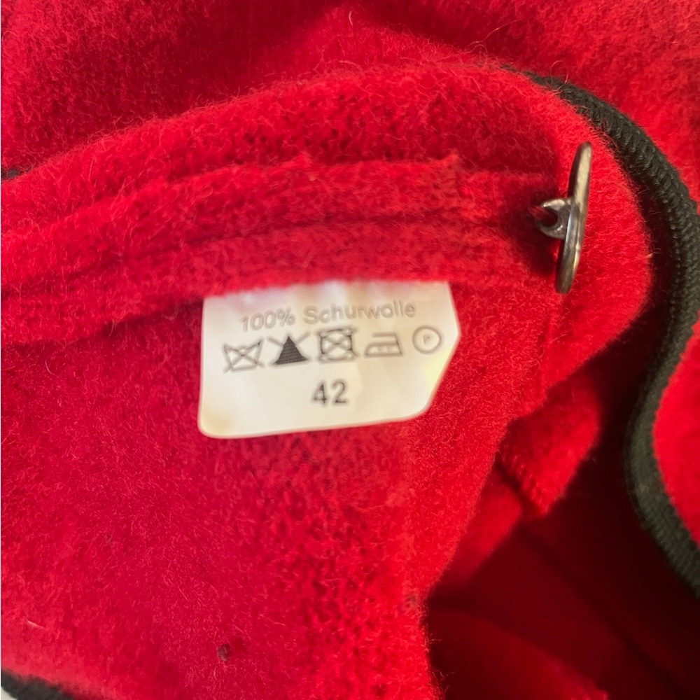 VINTAGE Channel style Wool Lady Jacket - Picture 4 of 5